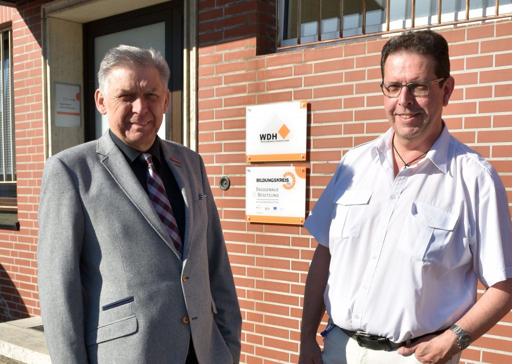 Geschäftsführer Volker Walters (l.) und Berater Ingo Rautert vom Bildungskreis Handwerk e.V. Foto: Bildungskreis Handwerk e.V.