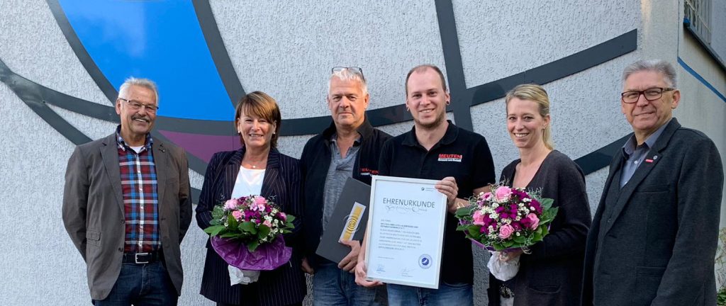 65-jähriges Geschäftsgründungsjubiläum der Firma Meuten GmbH