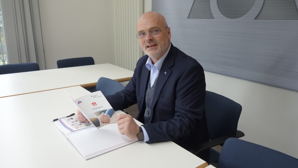 Stephan Lohmann, Geschäftsführer des Fachverbandes Metall NW